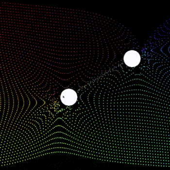 I built a 2D physics simulator in Python using Pygame, featuring gravitational bodies, instantaneous velocities, and dynamic interactions. Users could create, move, and observe objects as they interacted under Newtonian forces.